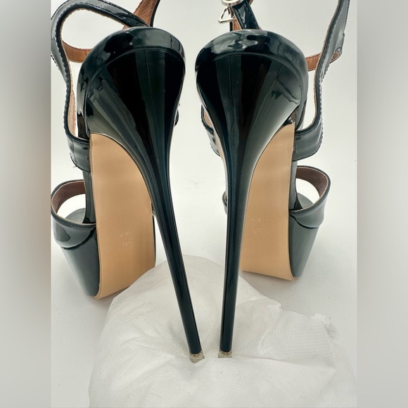 Hot as fire 7” Stiletto Platform peep toe ankle strap get a fire extinguisher - Picture 14 of 14